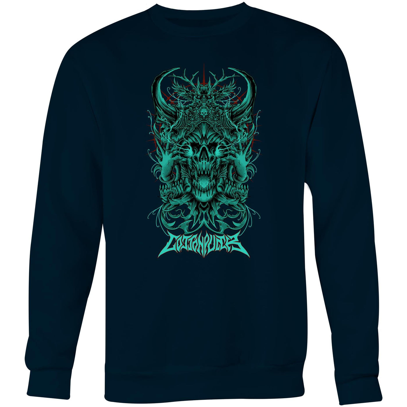 BLACK MAGIC II - Mens Sweatshirt - FRONT PRINT