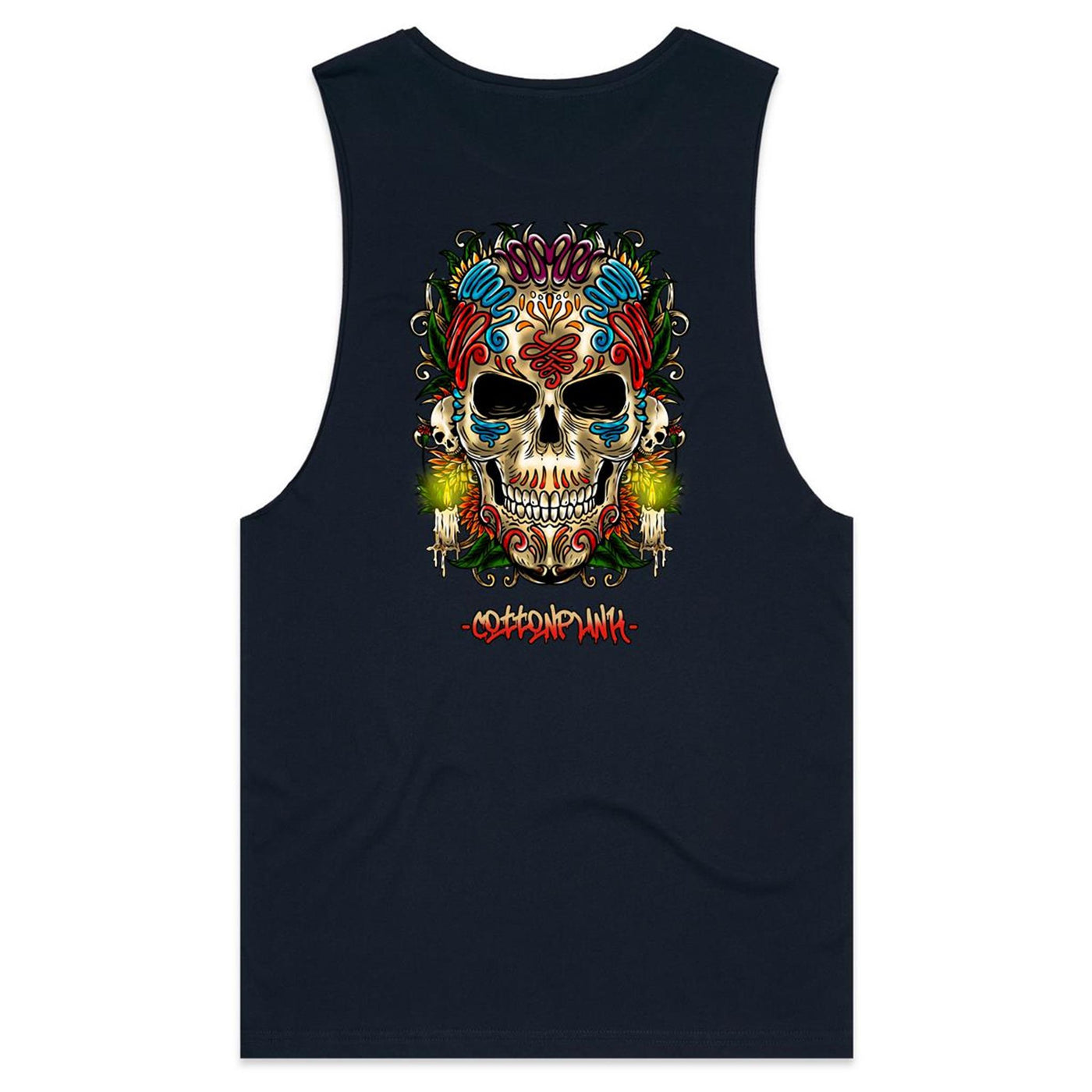 EL MUERTO - Mens Sleeveless T-Shirt - BACK PRINT