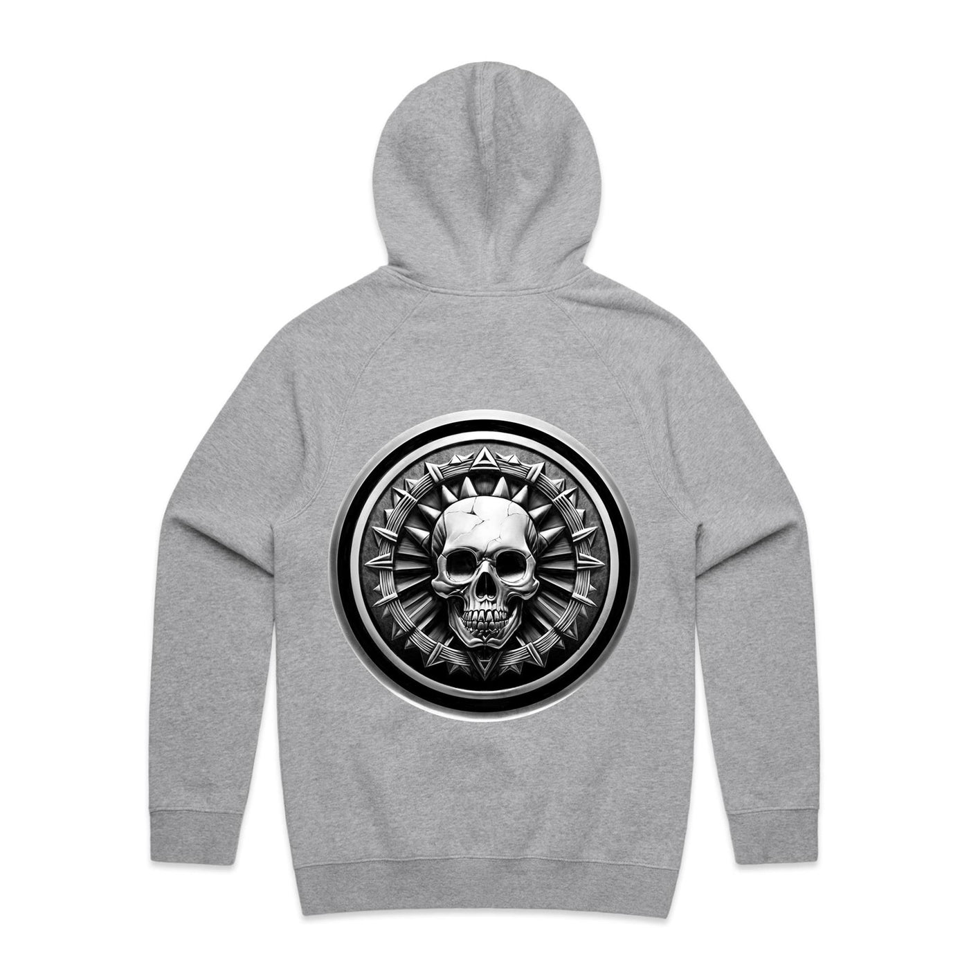 HEAVY METAL - Mens Pocket Hoodie - BACK PRINT