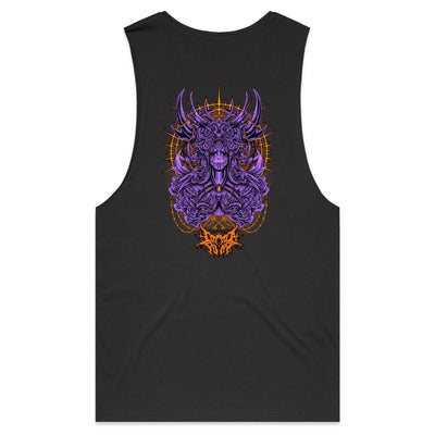 KEYMASTER III - Mens Sleeveless T-Shirt - BACK PRINT