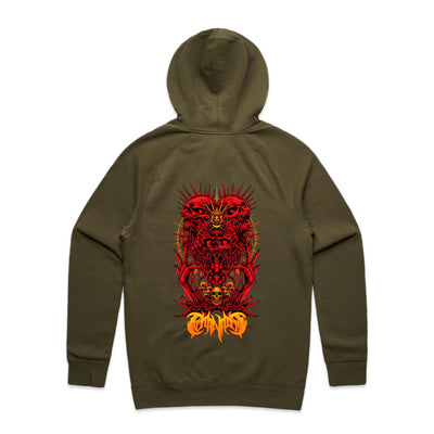 PARANOID III - Mens Pocket Hoodie - BACK PRINT