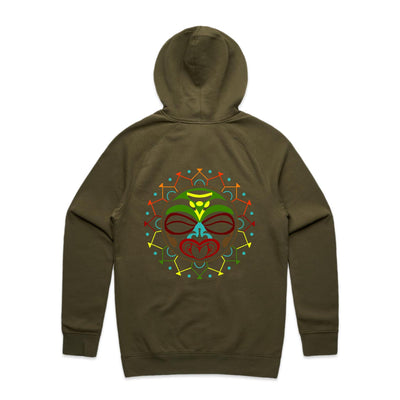 SMOKEHEAD (R) - Mens Pocket Hoodie - BACK PRINT