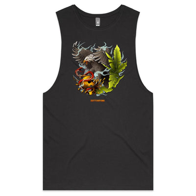 EAGLE - Mens Sleeveless T-Shirt - FRONT PRINT