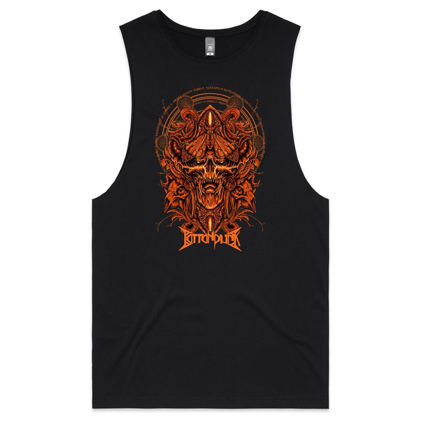 DEATHMOTH III - Mens Sleeveless T-Shirt - FRONT PRINT