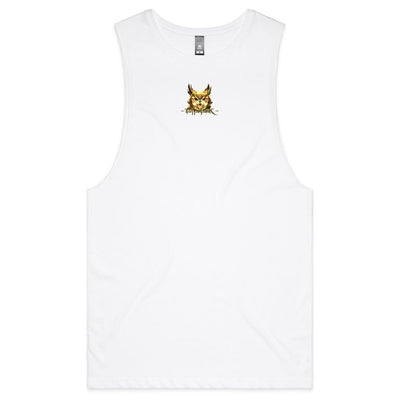 SILENT HUNTER - Mens Sleeveless T-Shirt - BACK PRINT