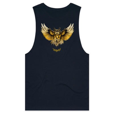 SILENT HUNTER - Mens Sleeveless T-Shirt - BACK PRINT