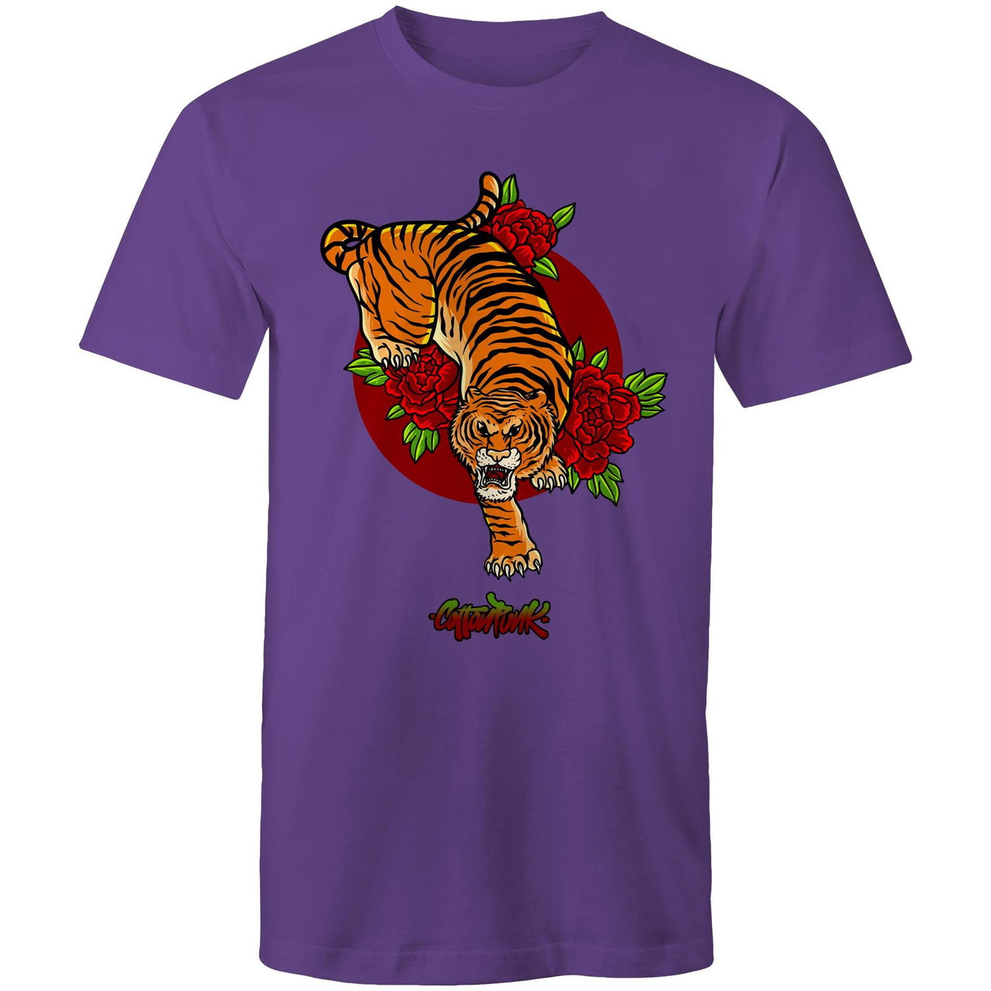 JUNGLE KING - Mens T-Shirt - FRONT PRINT