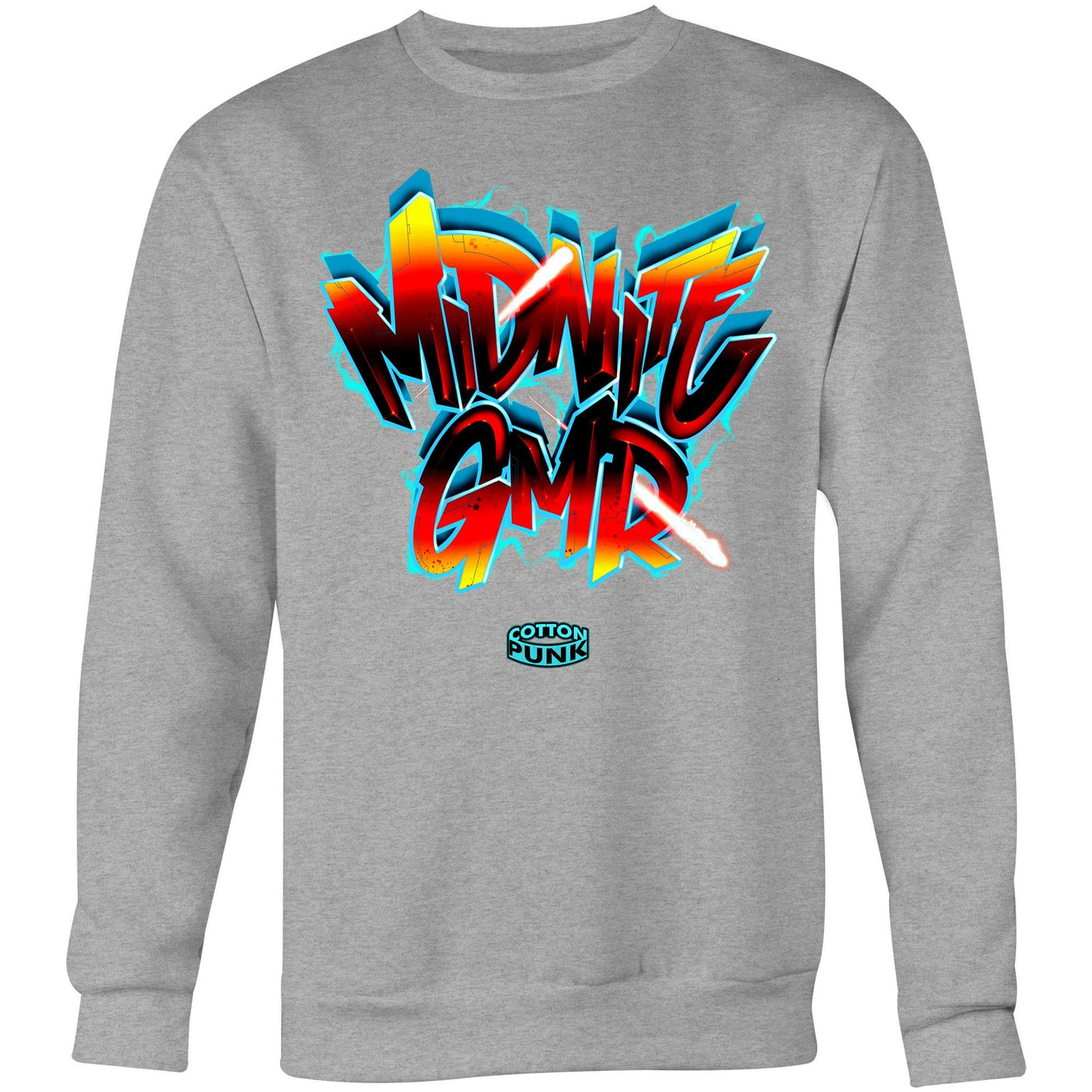 MIDNITE GMR - Mens Sweatshirt - FRONT PRINT