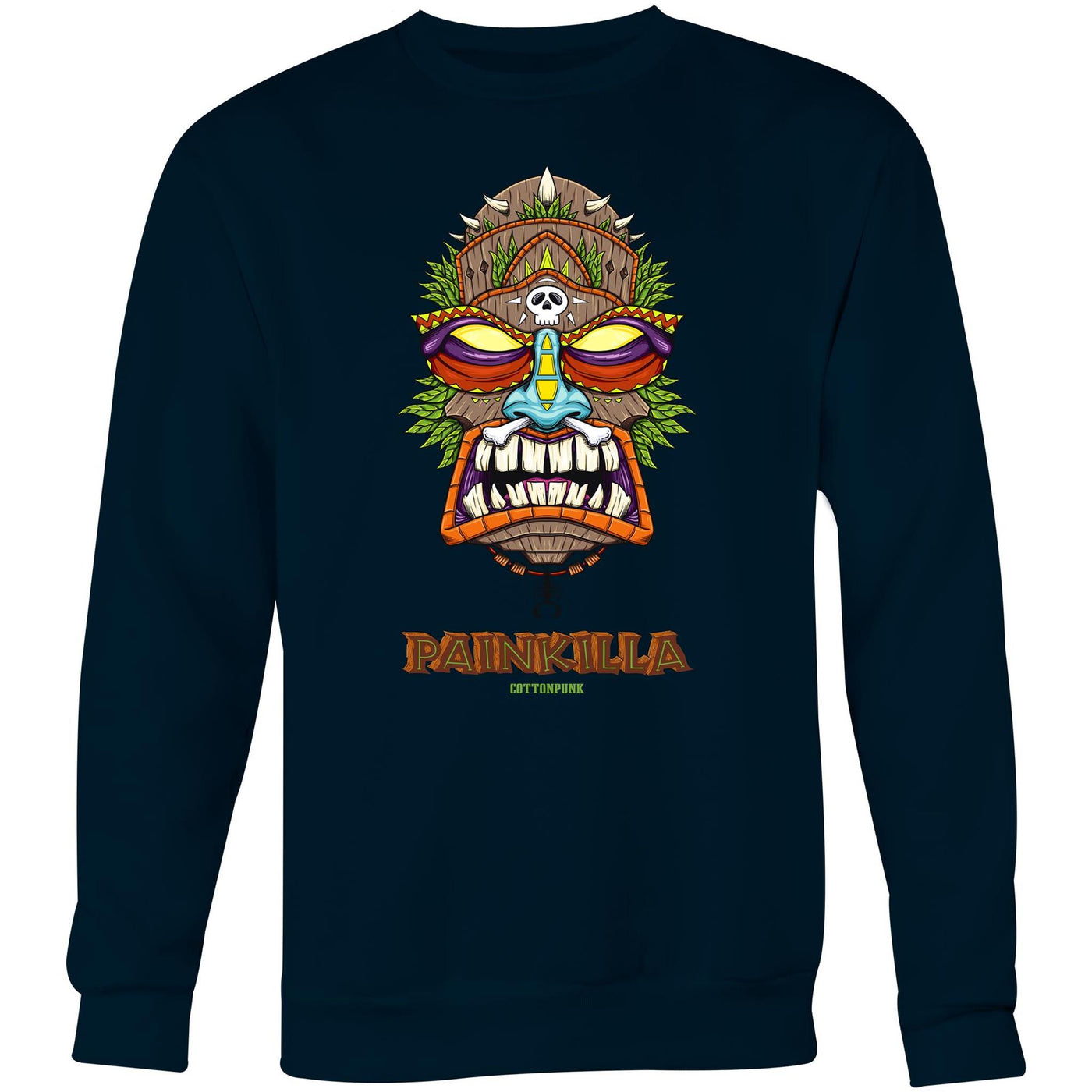 PAINKILLA - Mens Sweatshirt - FRONT PRINT