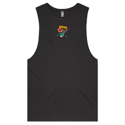 SUMMER TIME - Mens Sleeveless T-Shirt - BACK PRINT