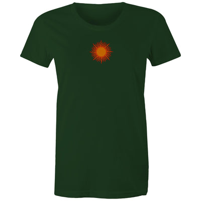 SUNSET VIBES (W) - Womens T-Shirt - BACK PRINT