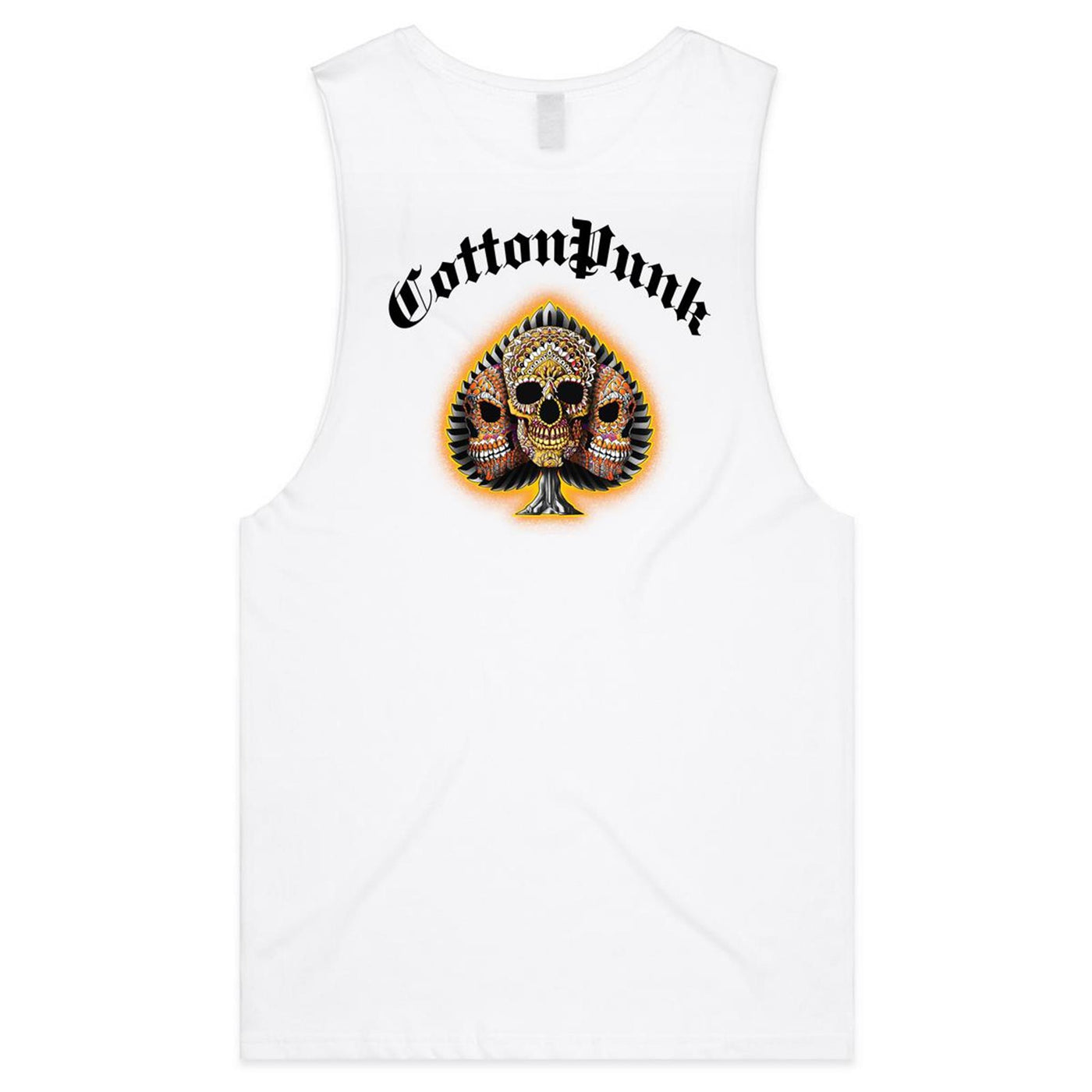 SUPPORT YOUR DEALER II - Mens Sleeveless T-Shirt - BACK PRINT