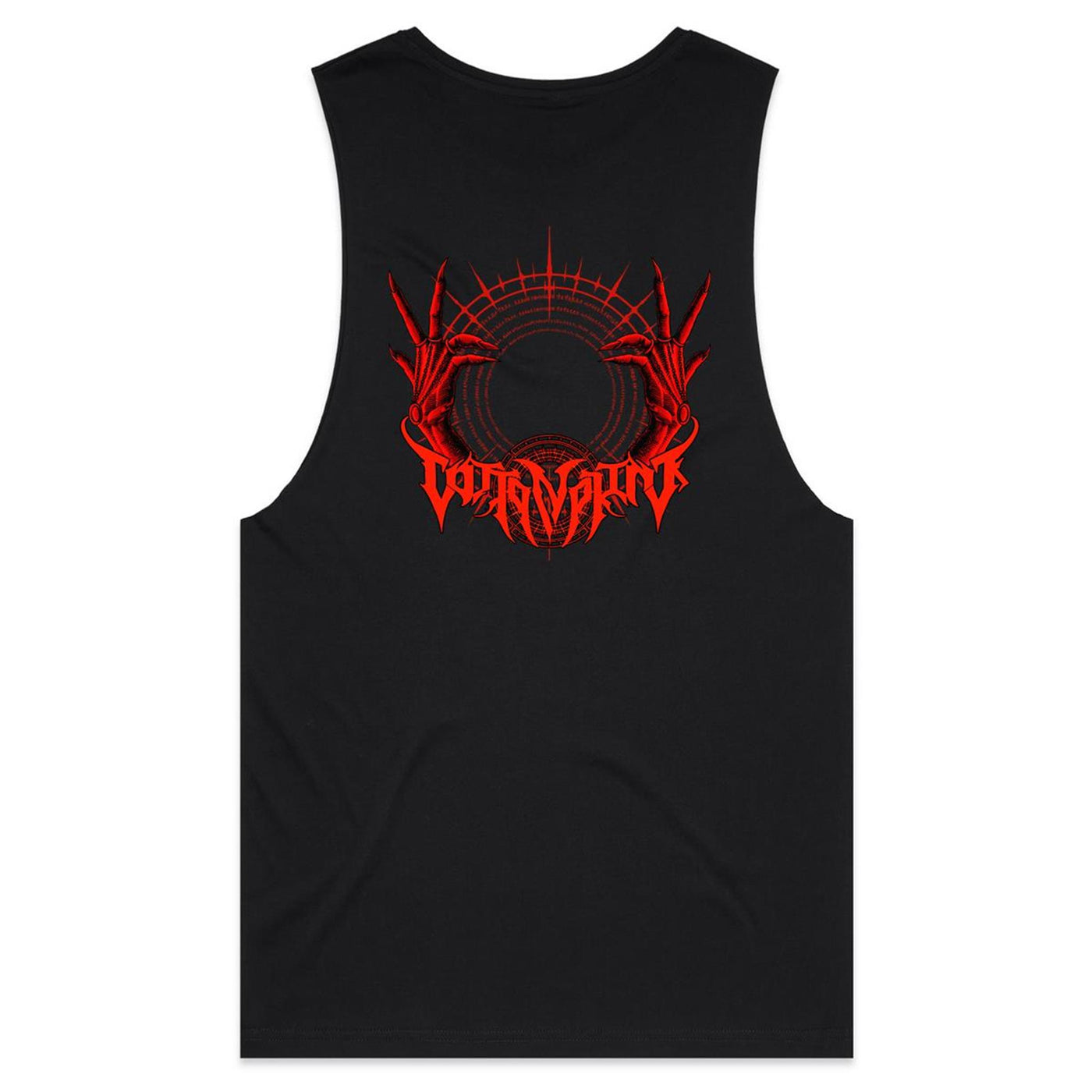 RISING III - Mens Sleeveless T-Shirt - BACK PRINT