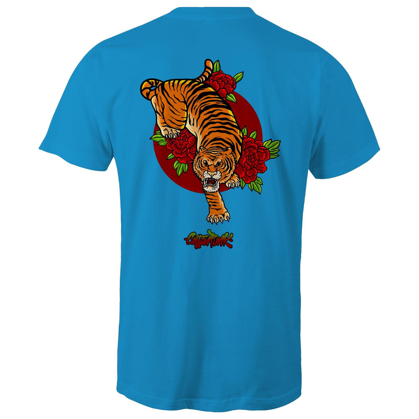 JUNGLE KING - Mens T-Shirt - BACK PRINT