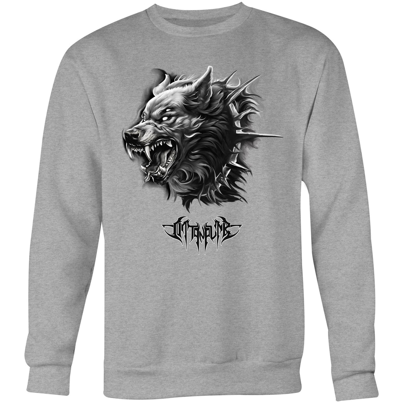 WEREWOLF - Mens Sweatshirt - FRONT PRINT