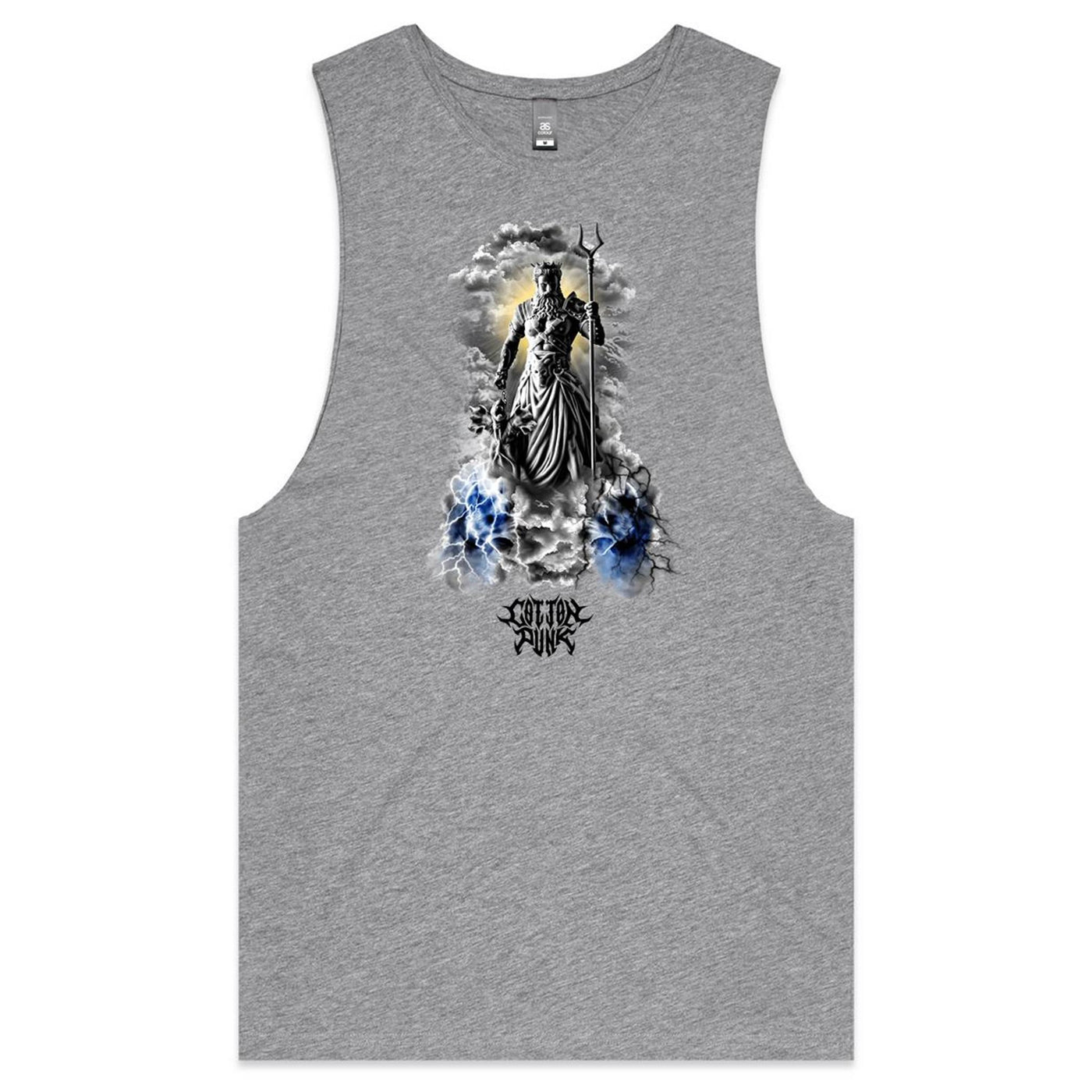 GOD WARRIOR - Mens Sleeveless T-Shirt - FRONT PRINT