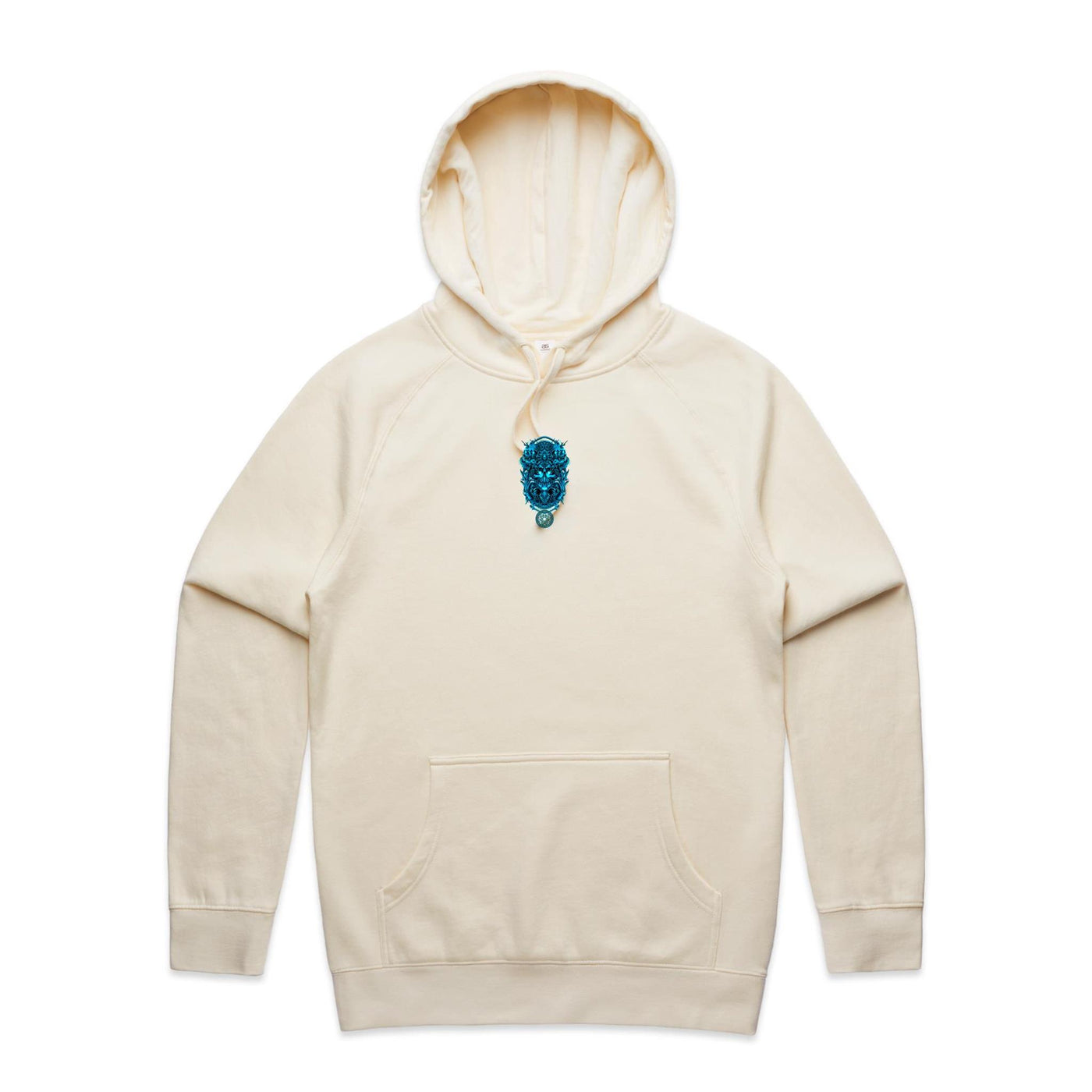 RISING - Mens Pocket Hoodie - BACK PRINT