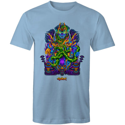 TWISTED SNAKE GOD - Mens T-Shirt - FRONT PRINT