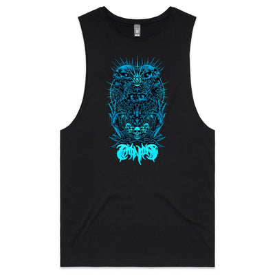 PARANOID - Mens Sleeveless T-Shirt - FRONT PRINT