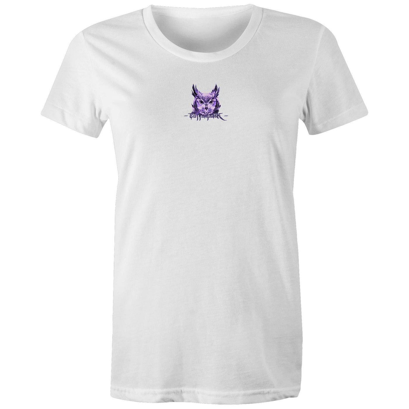 NIGHT HUNTER (W) - Womens T-Shirt - BACK PRINT