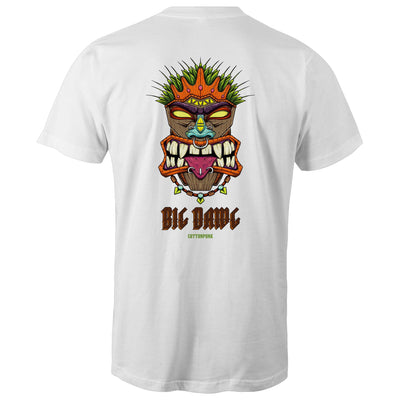 BIG DAWG - Mens T-Shirt - BACK PRINT