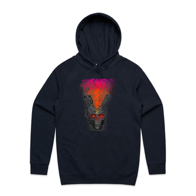 DIGITAL DETOX - Mens Pocket Hoodie - FRONT PRINT