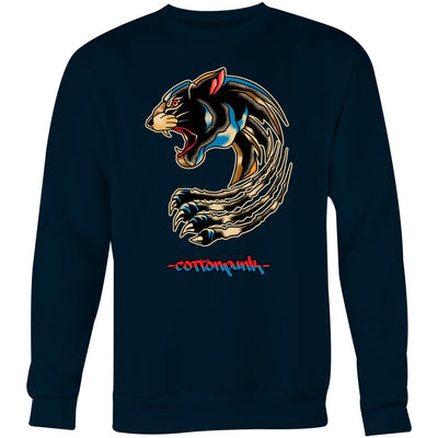 PANTHER (RT) - Mens Sweatshirt - FRONT PRINT