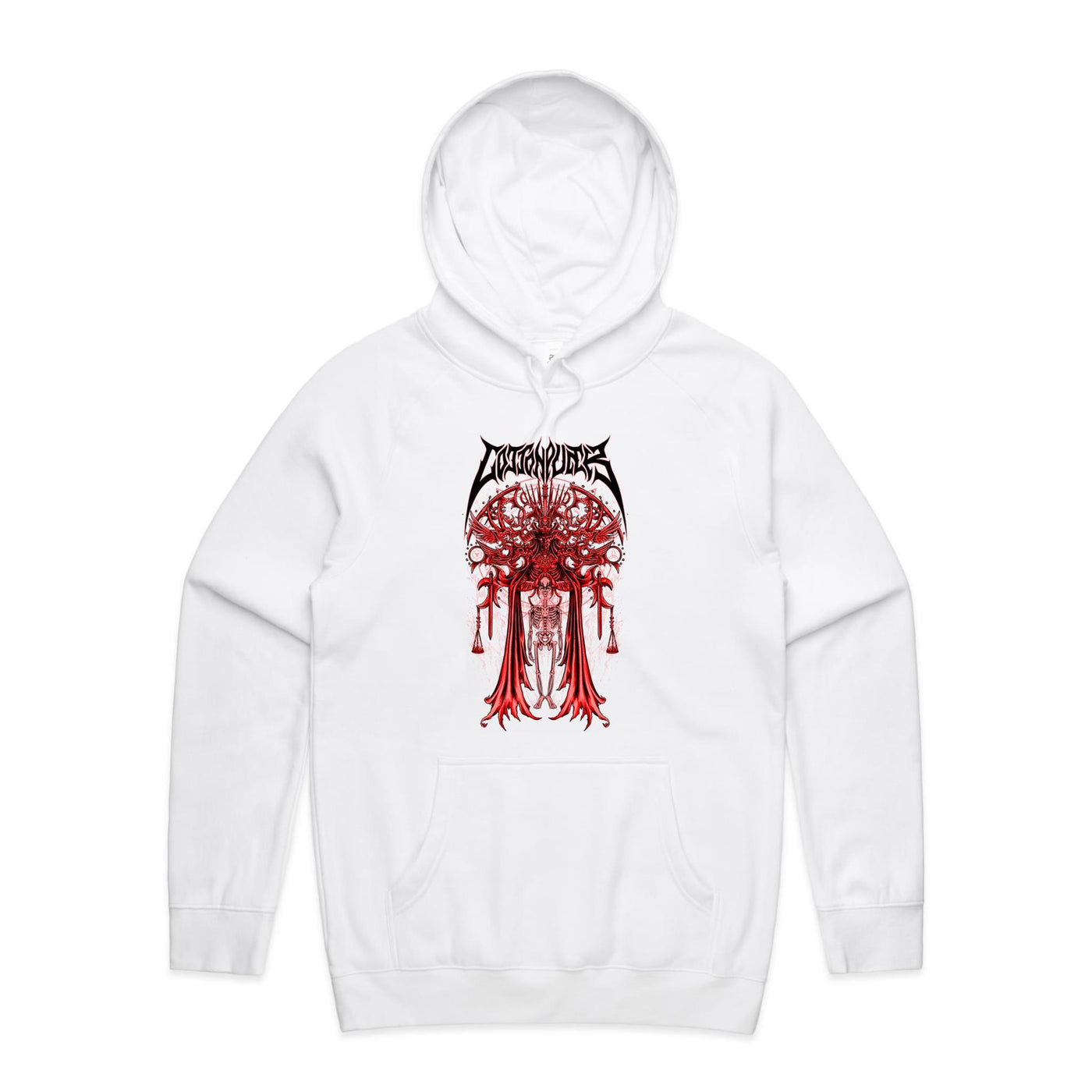 HELLEVATION - Mens Pocket Hoodie - FRONT PRINT