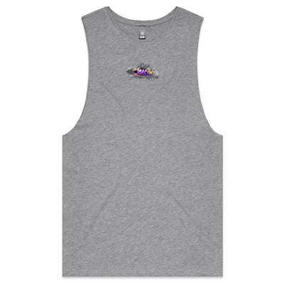 SK8 - Mens Sleeveless T-Shirt - BACK PRINT