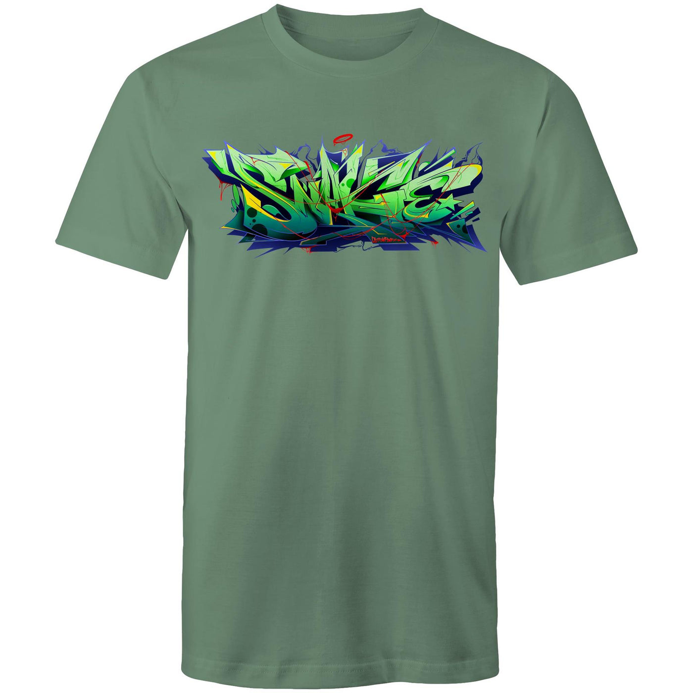 SNAKE (R) - Mens T-Shirt - FRONT PRINT