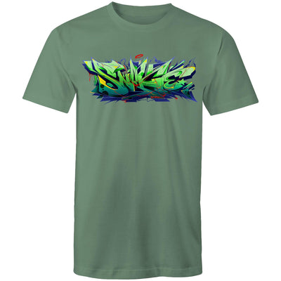 SNAKE (R) - Mens T-Shirt - FRONT PRINT