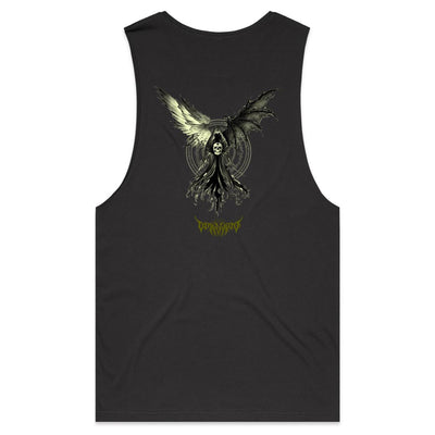 SKULL REAPER - Mens Sleeveless T-Shirt - BACK PRINT