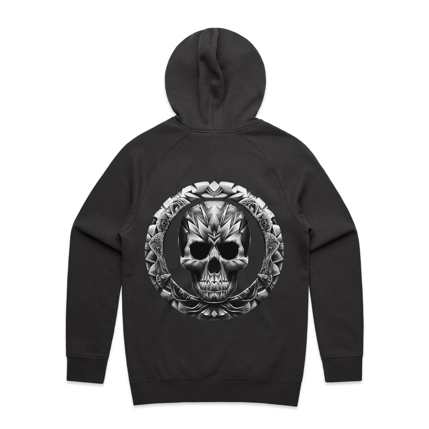 STONE COLD - Mens Pocket Hoodie - BACK PRINT