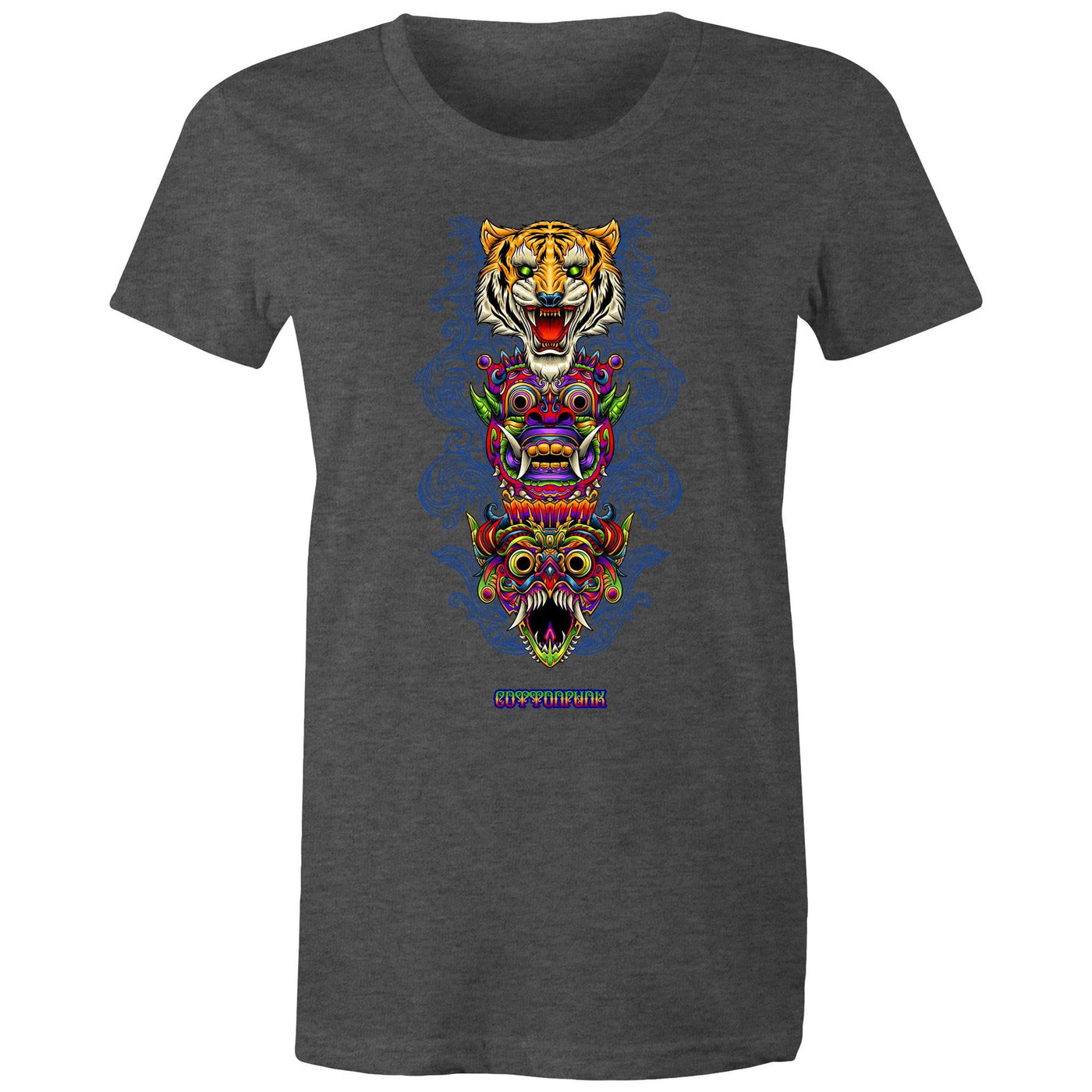 BALI SPIRITS (W) - Womens T-Shirt - FRONT PRINT