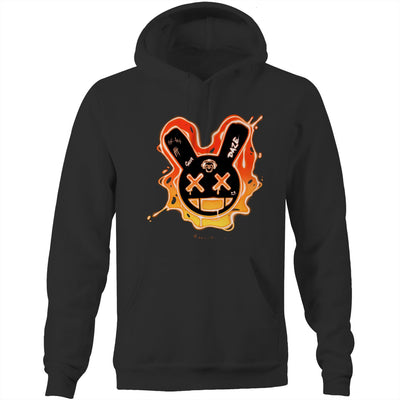 SUNDAZE (O) - Mens Pocket Hoodie - FRONT PRINT