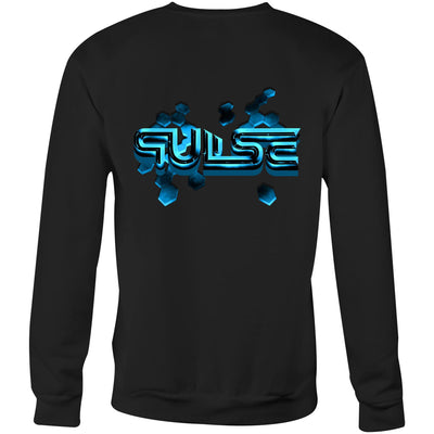 PULSE - Mens Sweatshirt - BACK PRINT