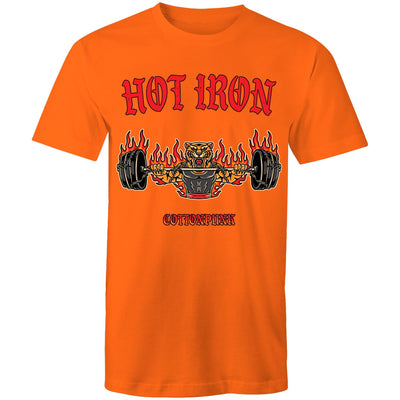 HOT IRON - Mens T-Shirt - FRONT PRINT