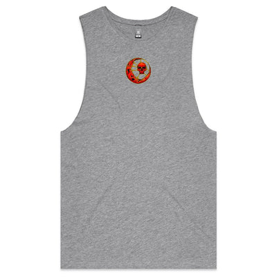 BLOOD MOON - Mens Sleeveless T-Shirt - BACK PRINT