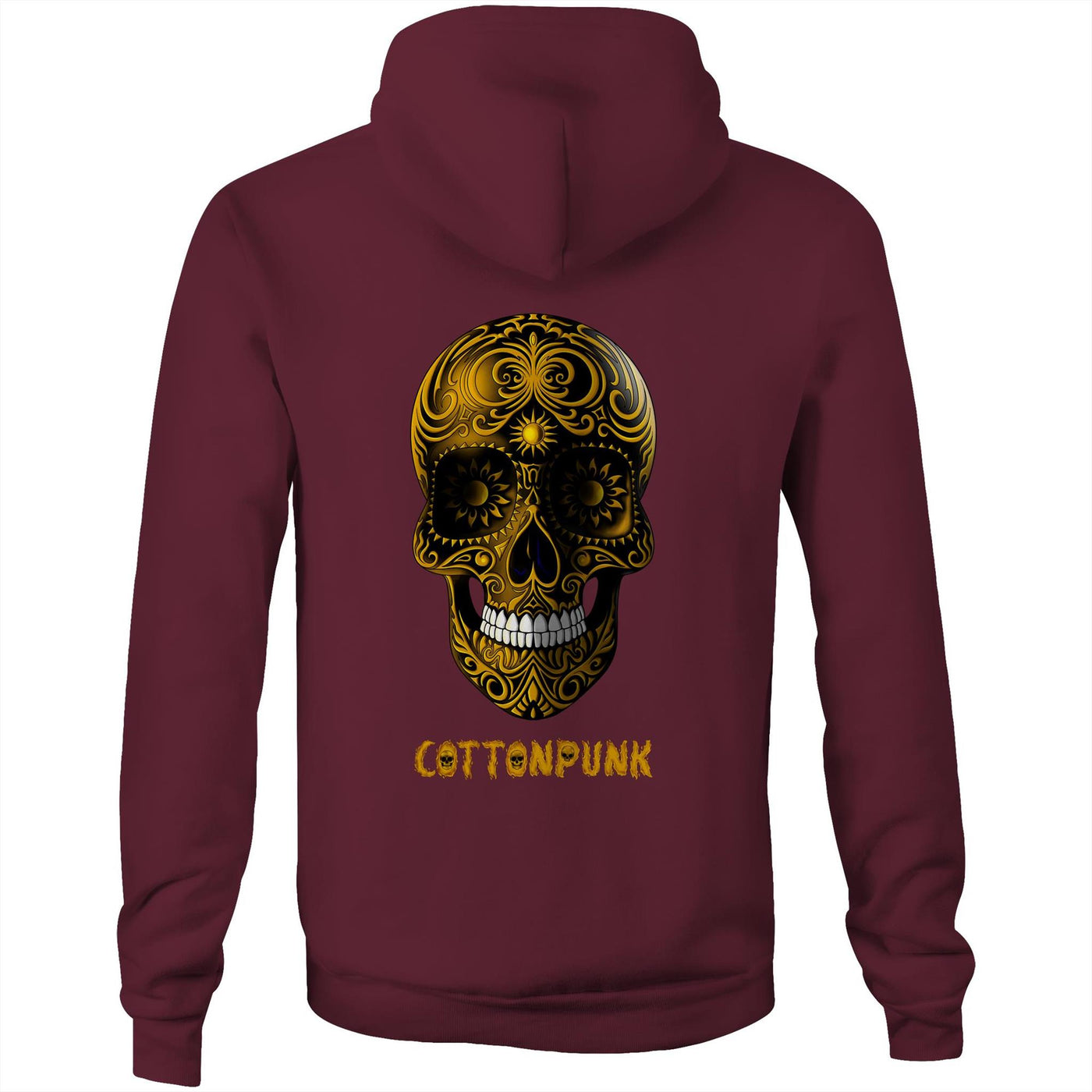 DEATH IN MÉXICO - Mens Pocket Hoodie - BACK PRINT