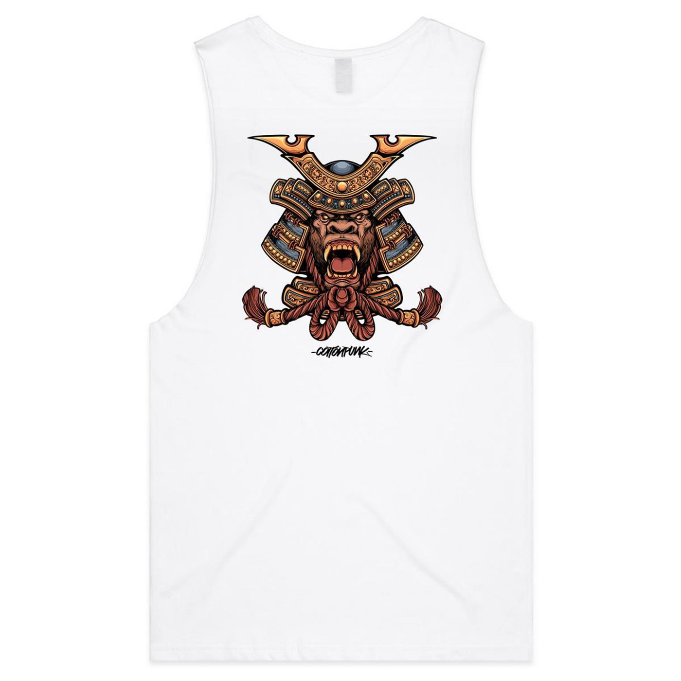 SPIRIT MONKEY - Mens Sleeveless T-Shirt - BACK PRINT