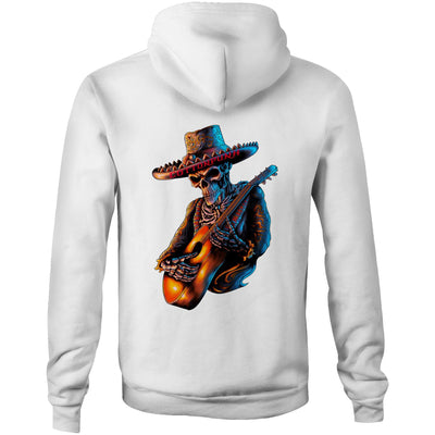 MARIACHI 2 - Mens Pocket Hoodie - BACK PRINT