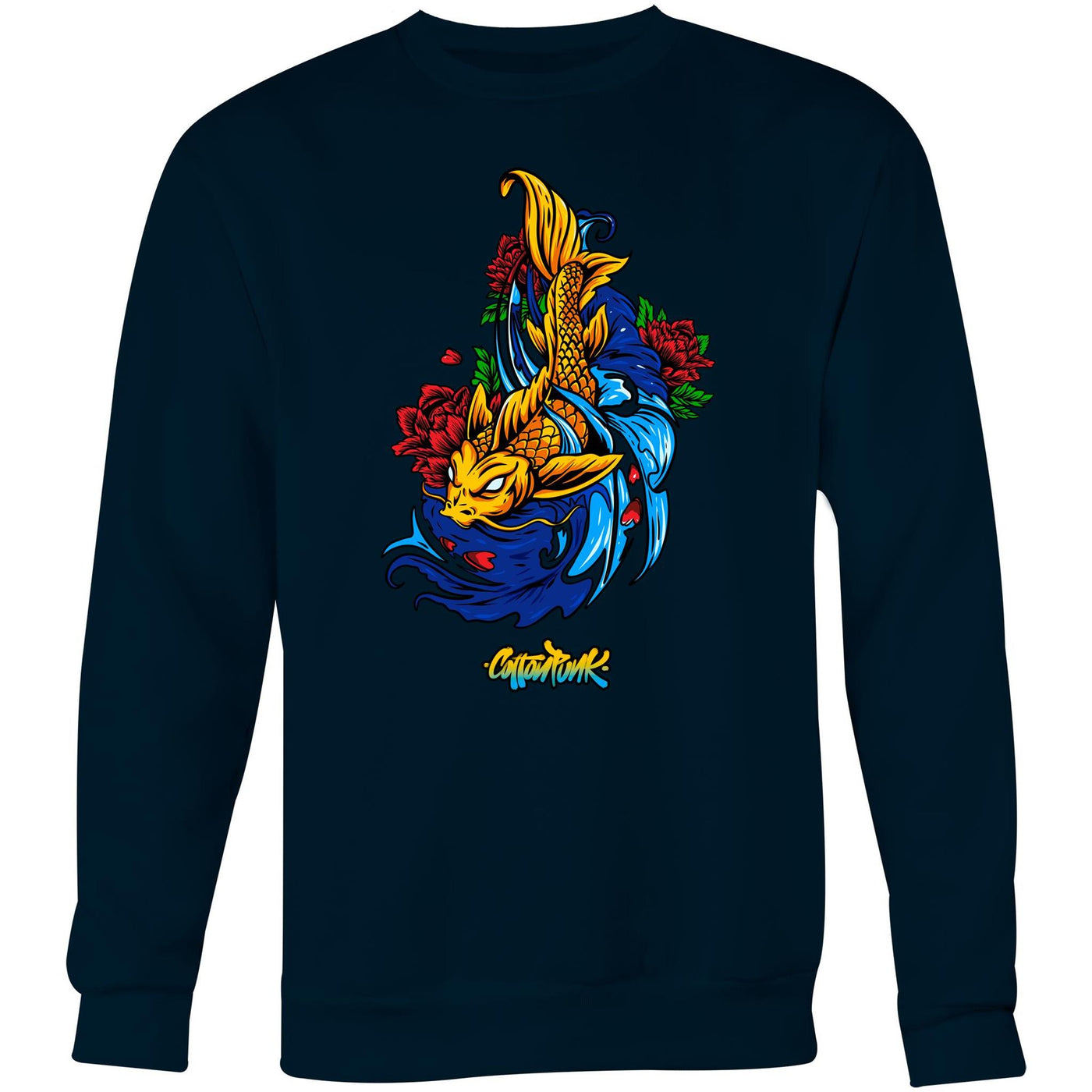 KOI (W) - Womens Sweatshirt - FRONT PRINT