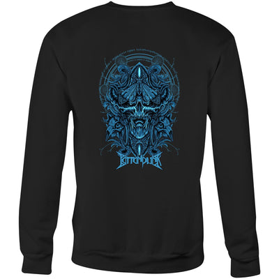 DEATHMOTH - Mens Sweatshirt - BACK PRINT