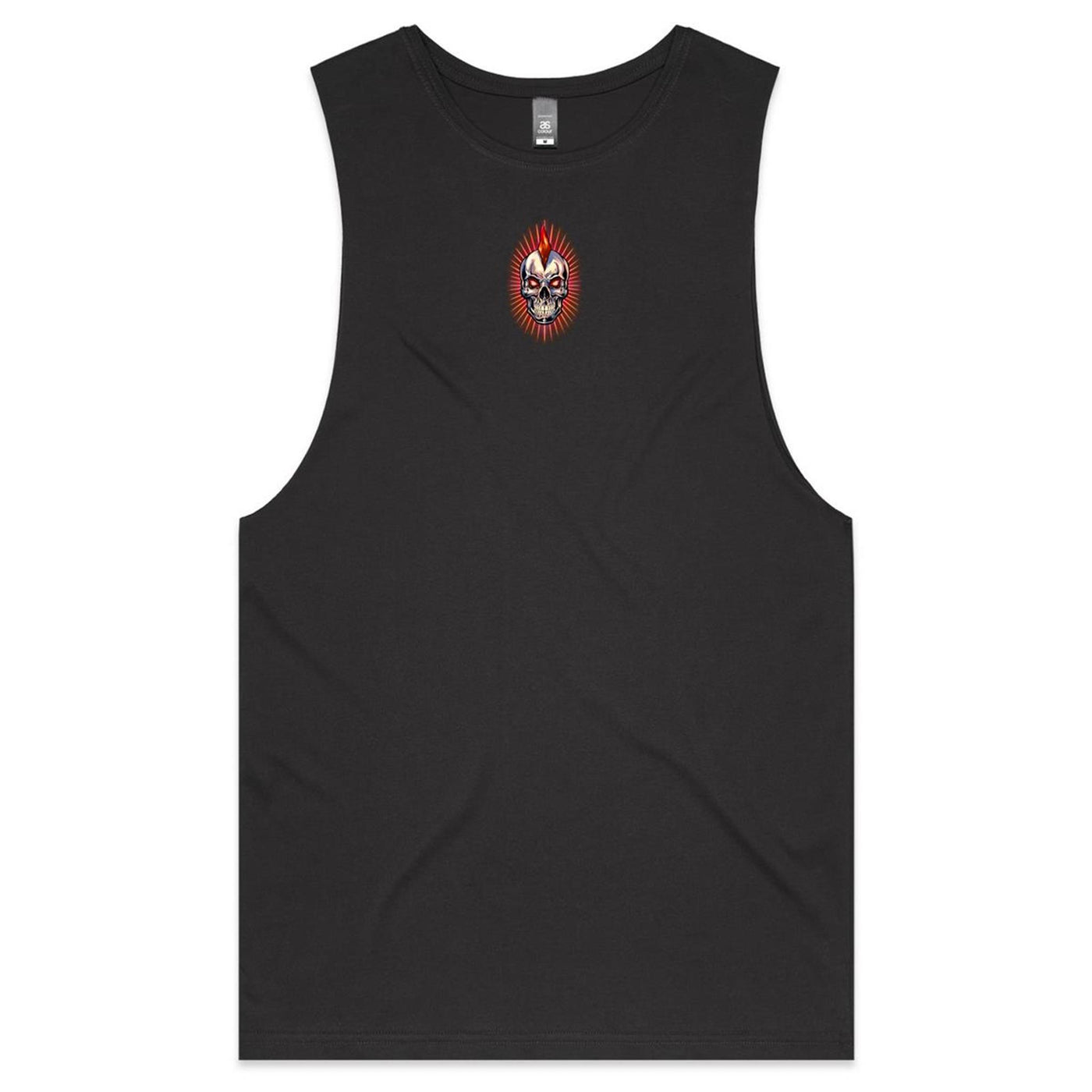 CRYPTO PUNK - Mens Sleeveless T-Shirt - BACK PRINT