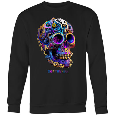 GEARS OF TIME V2 - Mens Sweatshirt - FRONT PRINT