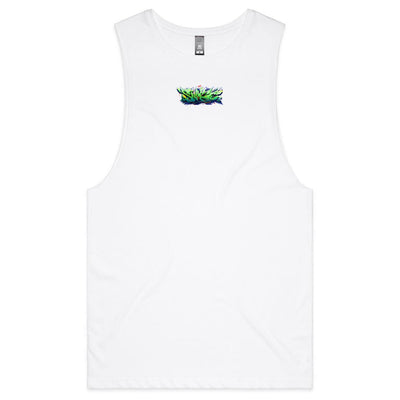 SNAKE - Mens Sleeveless T-Shirt - BACK PRINT