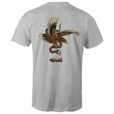 BUZZARD - Mens T-Shirt - BACK PRINT