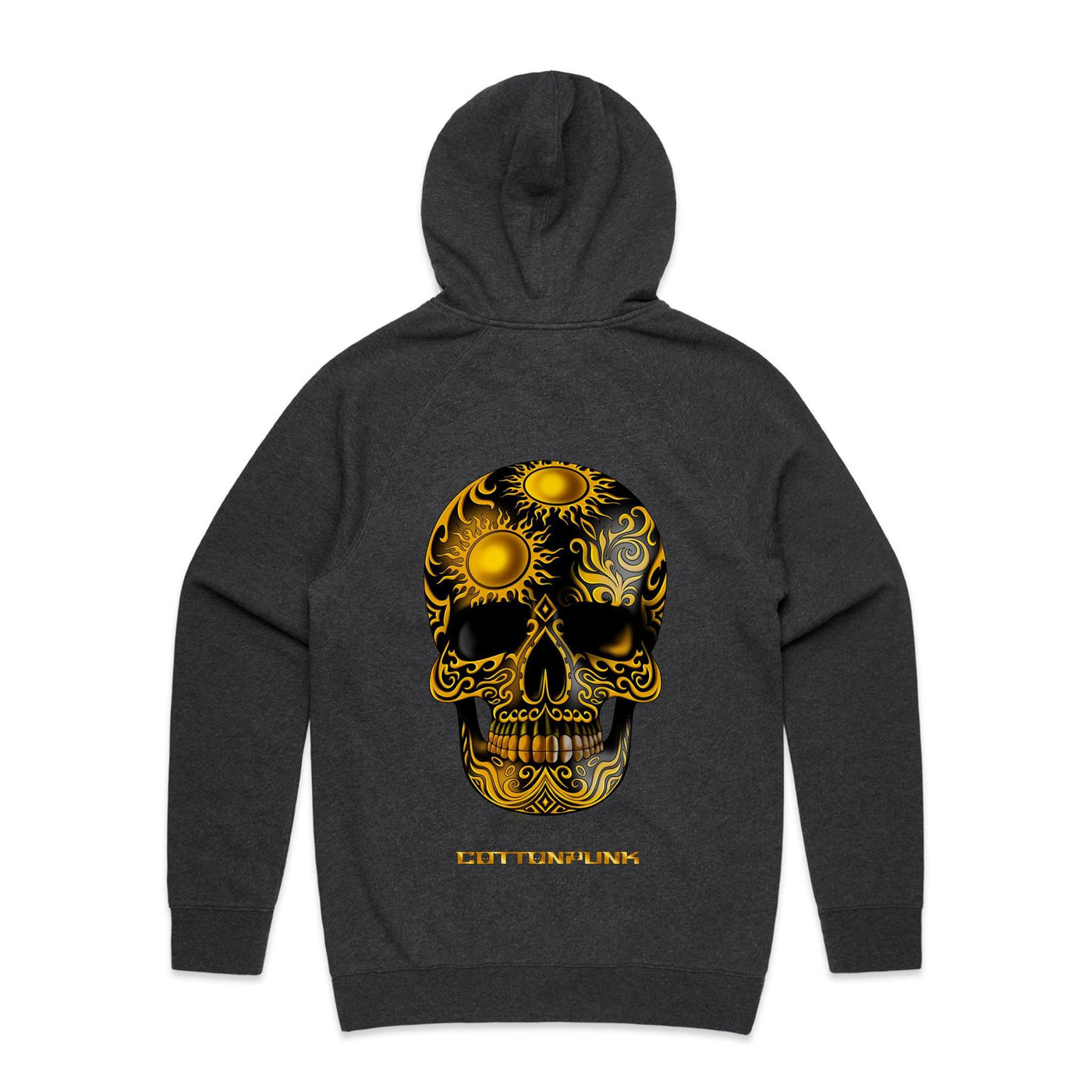 DEATH BY SUNRISE - Mens Pocket Hoodie - BACK PRINT