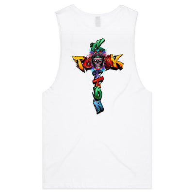 COTTONPUNK X SPLASH - Mens Sleeveless T-Shirt - BACK PRINT