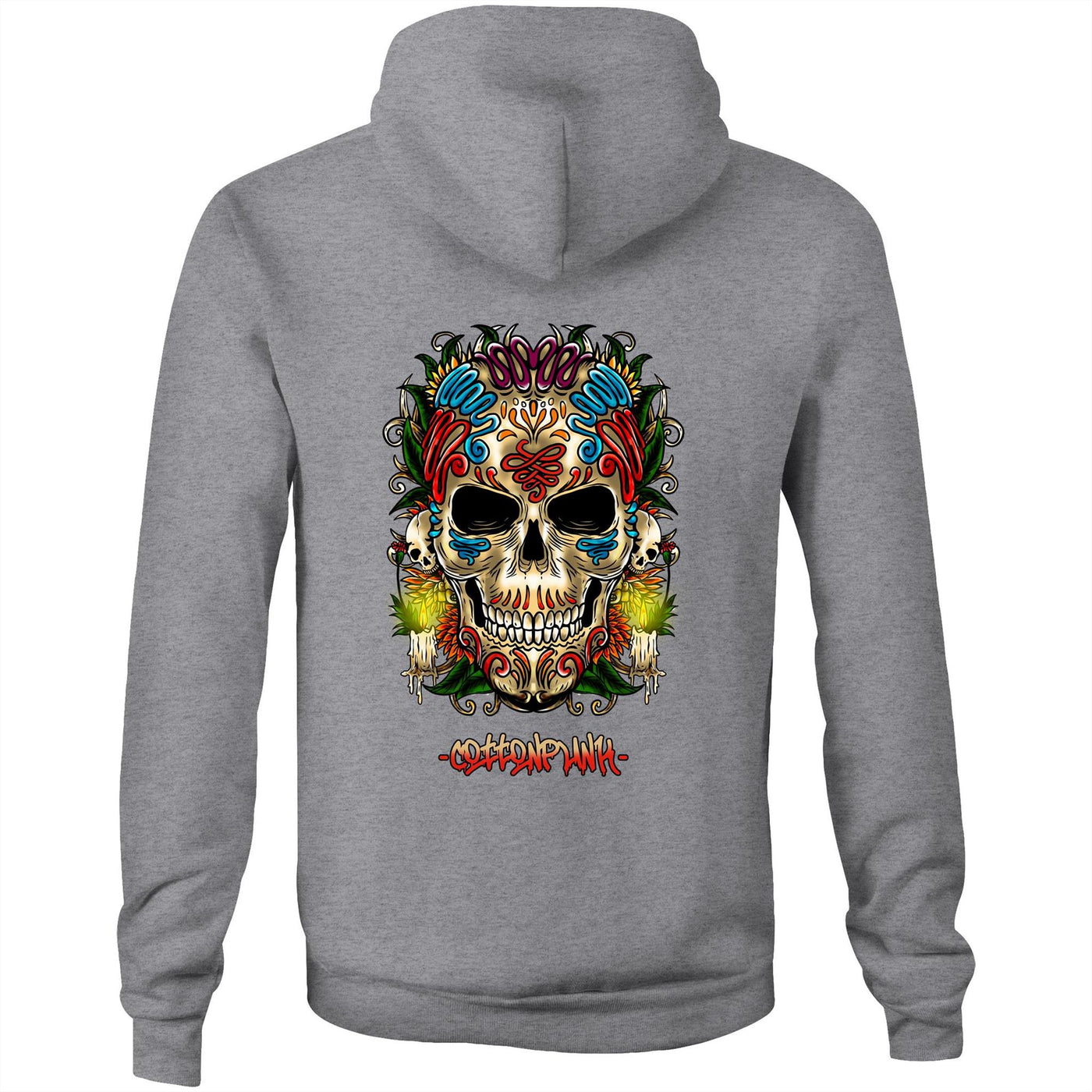 EL MUERTO - Mens Pocket Hoodie - BACK PRINT